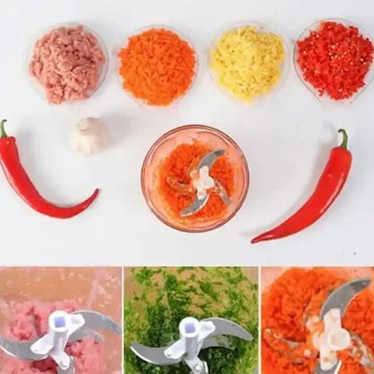 5 Blade Manual Speedy Vegetable Chopper (Highest Quality)