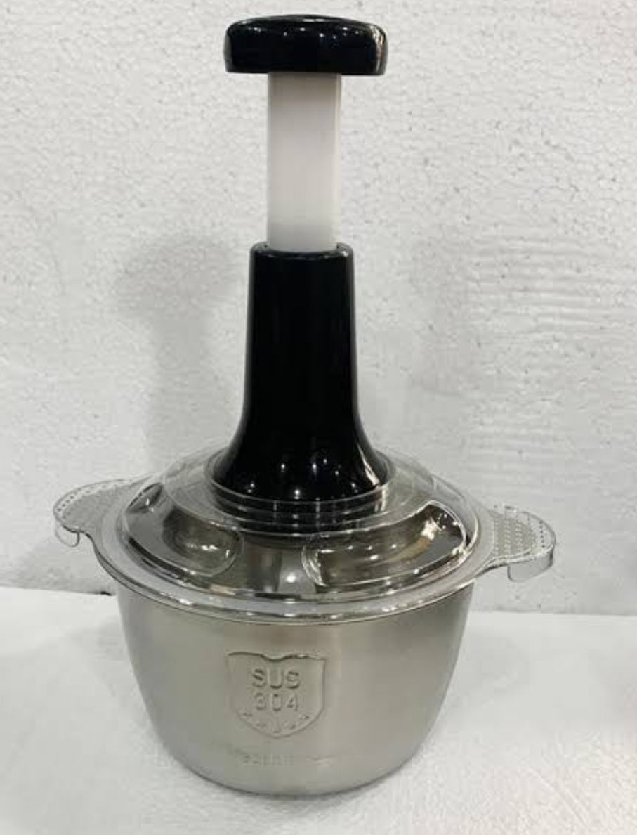 Hand Chopper Stainless steel 2 Liter