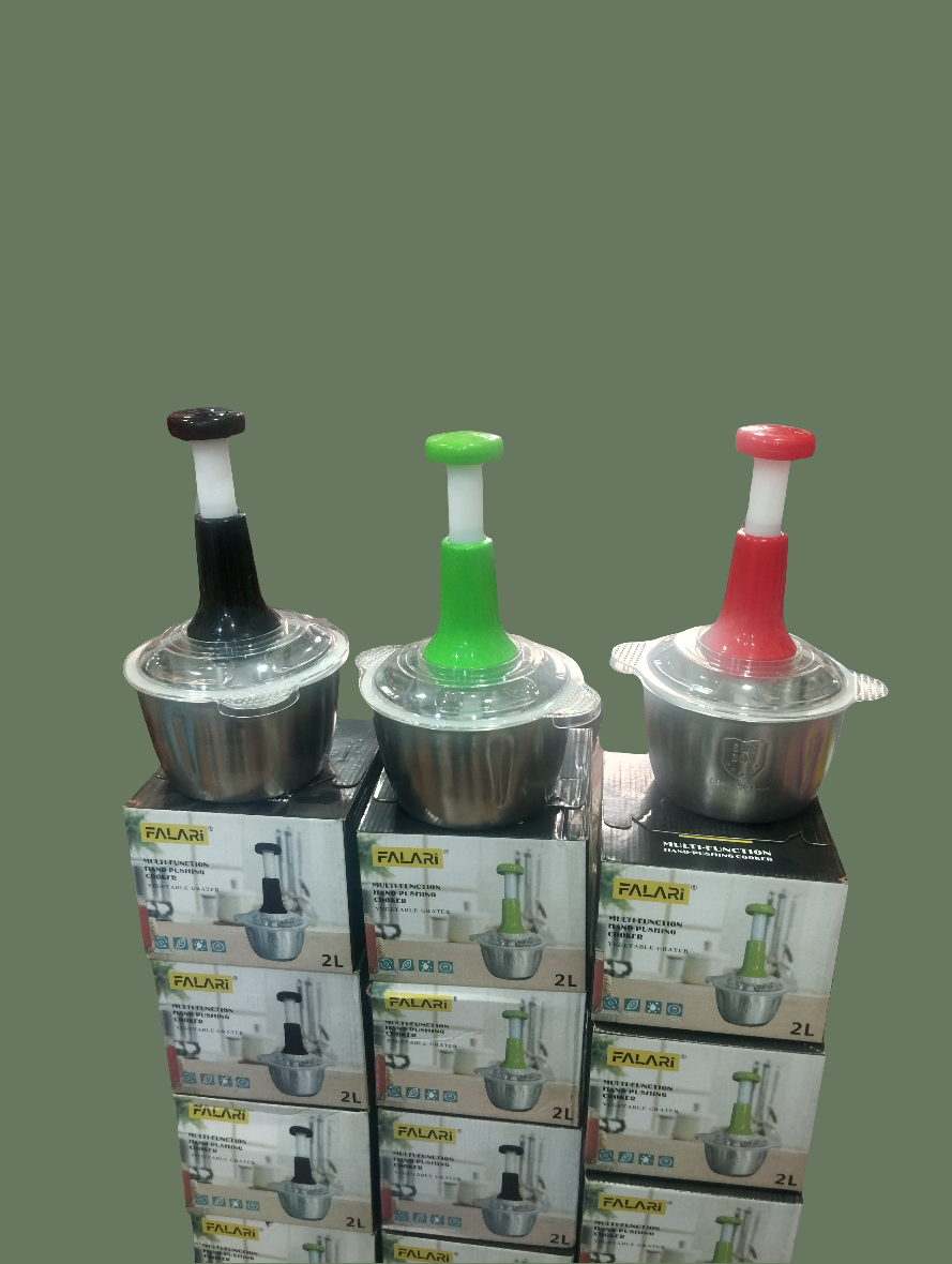 Hand Chopper Stainless steel 2 Liter