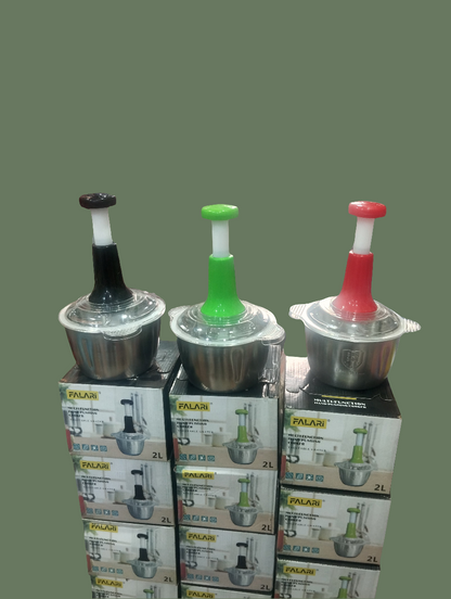 Hand Chopper Stainless steel 2 Liter
